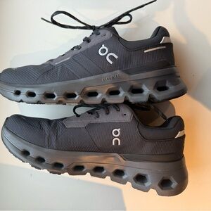 On Running Cloundrunner 2 Waterproof Black Athletic Shoes